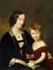 Rhoda Susan Willis (1809–1873), Lady Elton, and Her Daughter Mary Agnes Elton 