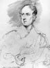 Sir John Shelley, 6th Baronet. 1815, pencil and ink. By George Hayter (1792-1871)