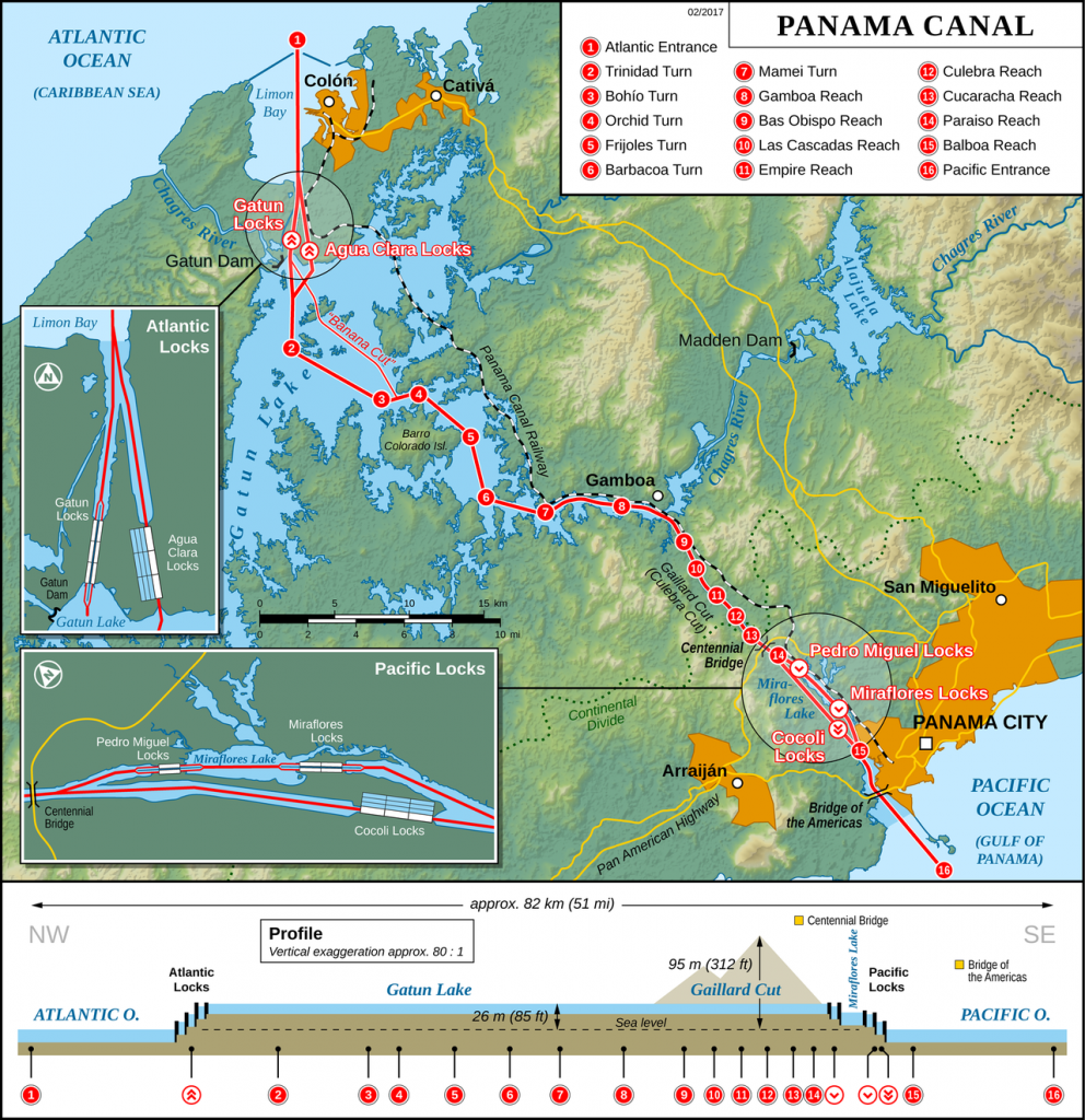 Panama Canal and Railroad